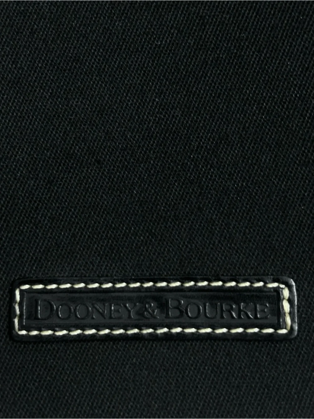 Dooney and Bourke Cabriolet Unisex Black Messenger Bag Large with dust bag